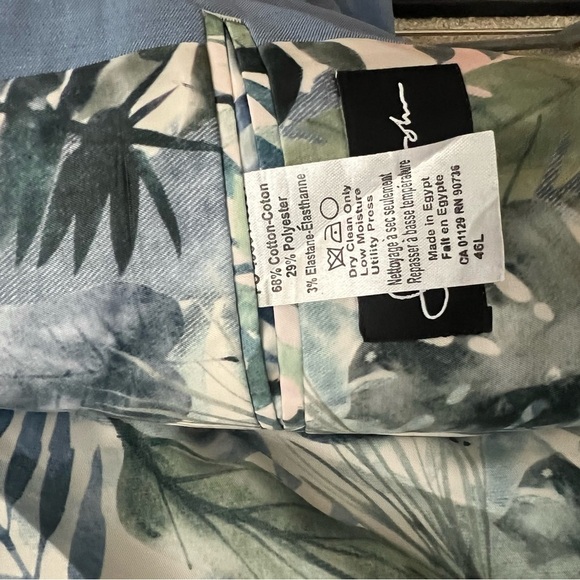 Sean John Light Blue Blazer Jacket 46 Long - Picture 8 of 8